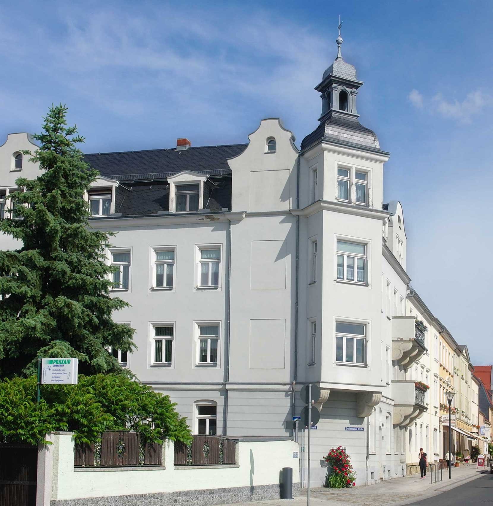 Der Firmensitz der RWG auf der Großenhainer Straße